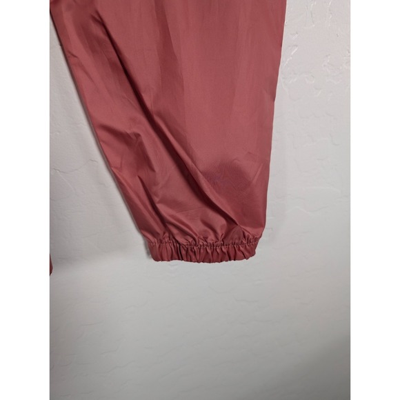 Columbia Jacket Women Medium Colorblock Pink Windbreaker Hooded Full Zip Pockets - Picture 8 of 12